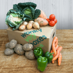 Wonky vegetable subscription boxes